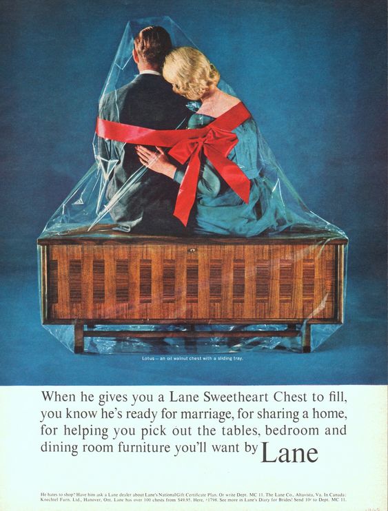 clever ad by lane cedar hope chest
