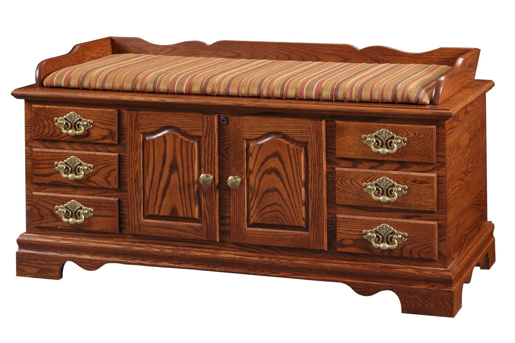 Storage Chest Bench Expertly Built by Amish Craftsmen