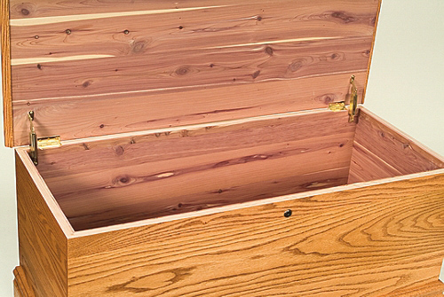 storage chest bench with cedar lining