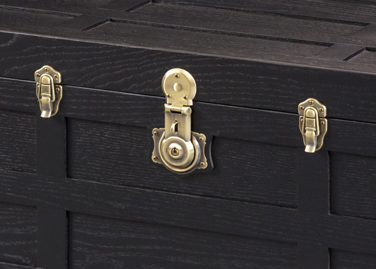 How to Open an Old Vintage Antique Trunk or Chest Lock 