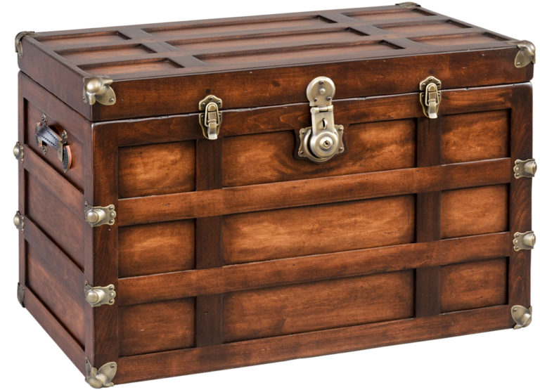 How to Open an Old Vintage Antique Trunk or Chest Lock 